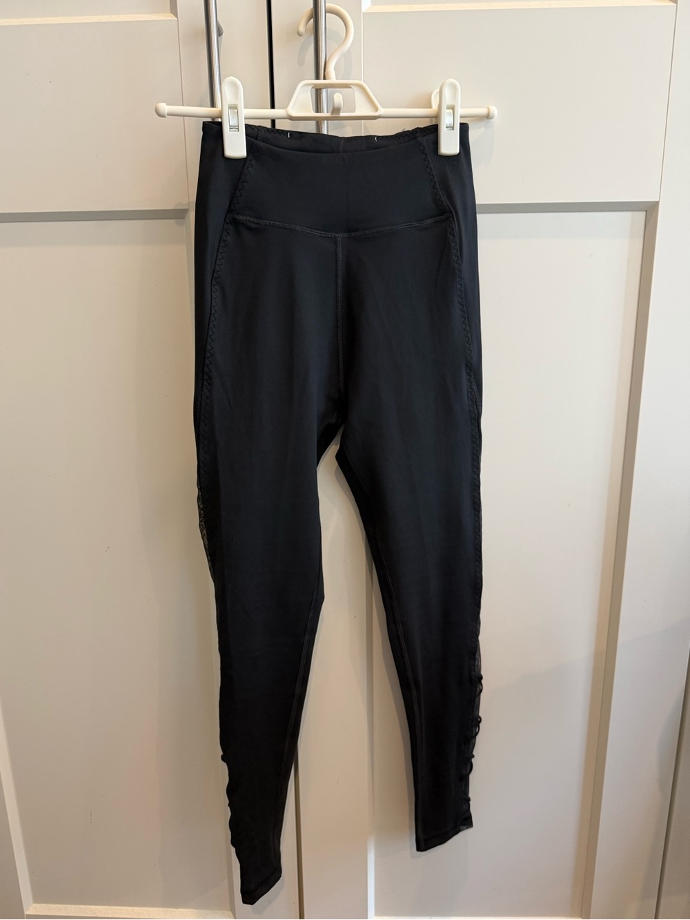 Victoria’s Secret Black Leggings with Side Detail